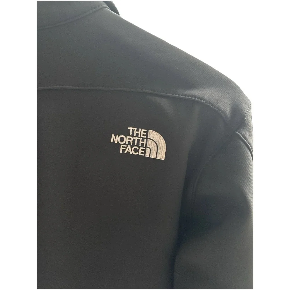 The North Face Medium Apex Men's Jacket Black Full Zip Wind Resistant Waterproo